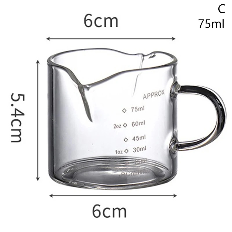 1/2 Stück Espressotassen 2,5oz – Espresso Shot Glass Bewertung und Preis