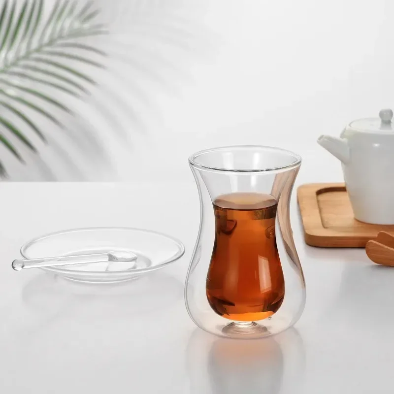 Schöne Schwarze Teetasse mit U – Espresso Shot Glass Bewertung und Preis