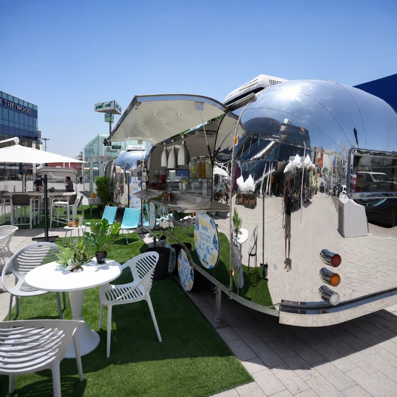 Food Truck Kaffee-Anhänger Str – Coffee Van Equipment Bewertung und Preis
